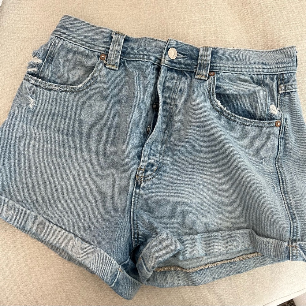 SOLD 
We The Free high waist shorts